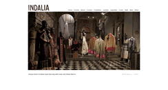 Desktop Screenshot of indaliafashion.com